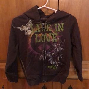 Lucky Brand Zip Up Hoody